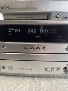 DENON デノン ミニコンポ D-MG33/CMR-MG33 CD/MD 本体のみ　中古 音出し確認済み