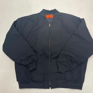 XL BLACK 裏地あり ユニバーサルオーバーオール UNIVERSAL OVERALL TEAM JACKET MA-1 ジャケット 1