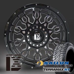 JL JK ラングラー 18インチ LEXXEL PreDator プレデター SAILUN TERRAMAX RT 255/70R18 タイヤホイール