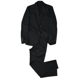 定価11.6万 1piu1uguale3 STRETCH SHAKASHAKA EASY JACKET&SLACKS Ⅳ 黒 シャカシャカジャケットスラックス セットアップスーツwjk akm