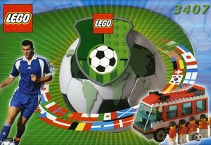 LEGO 3407　レゴブロックスポーツサッカー廃盤品