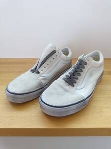 VANS old skool stressed us10 28.0センチ オールドスクール ホワイト 白