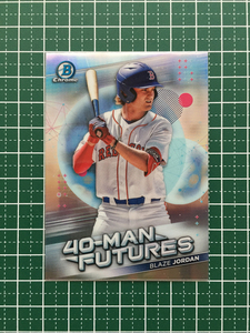 ★TOPPS MLB 2021 BOWMAN CHROME #FMF-15 BLAZE JORDAN［BOSTON RED SOX］インサートカード「40-MAN FUTURES」★