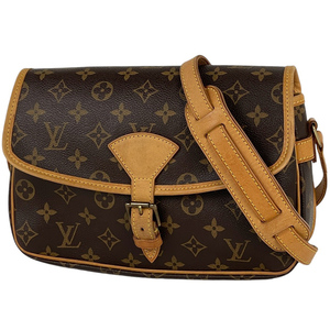 ルイ・ヴィトン Louis Vuitton ソローニュ 斜め掛け ショルダーバッグ モノグラム ブラウン M42250 レディース 【中古】