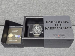 【新品未使用】オメガスウォッチ MISSION TO MERCURY OMEGA Swatch