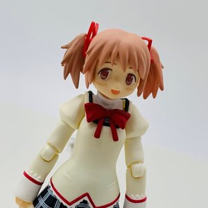 中古品 魔法少女まどか マギカ ポータブル 限定契約BOX 特典 figma SP-039 魔法少女まどか マギカ 鹿目まどか 制服ver.