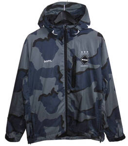 ◇美品 F.C.Real Bristol F.C.R.B. CAMOUFLAGE PRACTICE JACKET カモフラージュ プラクティスジャケット L FCRB-167013