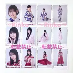 的野美青 生写真 12種 コンプ 浴衣 3rdTOUR ライブ 卒コン 赤衣装