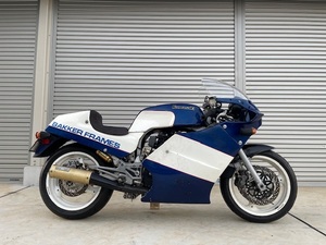 動画有 所沢市 Nico Bakker　kawasaki ニコバッカー アルミフレーム GPZ900R アルミタンク オーリンズ マルケジーニ　レーサー 要整備車両