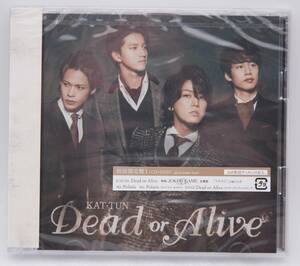 【新品】KAT-TUN CD+DVD「Dead or Alive (初回限定盤1)」検索：亀梨和也 上田竜也 中丸雄一 田口淳之介 カトゥーン ジャニーズ 未開封