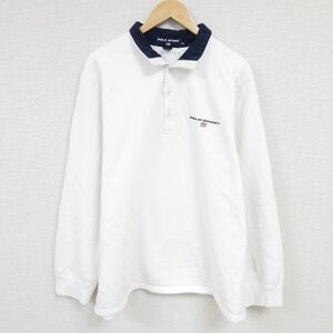 XL/古着 ラルフローレン Ralph Lauren ポロスポーツ 長袖 ブランド スウェット メンズ ワンポイントロゴ 大きいサイズ 襟付