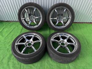 ADVAN アドバン RGⅢ◆18インチ 265/40R18 245/40R18 18X9J+35 18X8 1/2J+31 PCD114.3 5H ホイール 4本 セット。。。