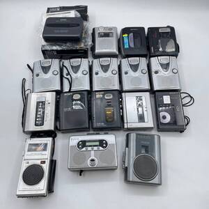 【★17点まとめ★】小型カセットプレーヤー ポータブルプレーヤー ラジカセ SONY AIWA CASIO OLYMPUS など ジャンク品