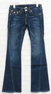 3P2733■TRUE RELIGION JOEY ブーツカットデニム USA製 トゥルーレリジョン フレアパンツ