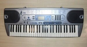 SS9★CASIO★カシオ 電子キーボード LK-41 光ナビゲーション★スタンド付★