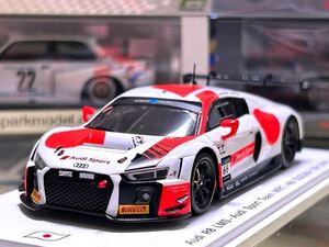 スパーク spark 1/43 Audi R8 LMS - Audi Sport Team WRT n°66 - 4th SUZUKA 10H 2018 [SJ062]