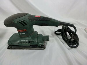 【中古現状品】電動工具 BOSCH ボッシュオービタルサンダー PSS200A ケース付き サンディングペーパー 1FA1-T100-8MA1261