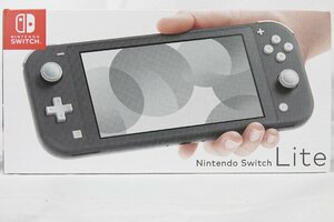 ☆任天堂 Nintendo Switch Lite ニンテンドースイッチライト グレー 本体 新品 未開封 未使用品☆アハ