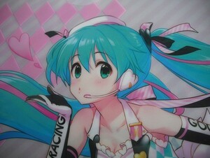 【初音ミク レーシングミク 2019 冬★クリアファイルI】杏仁豆腐 アイマスミク イラスト あんかけどうふ GOODSMILE RACING ワンフェス WF