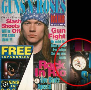 axl rose mickey watch