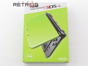 Newニンテンドー3DS LL本体（RED-001/ライム×ブラック） ニンテンドー3DS