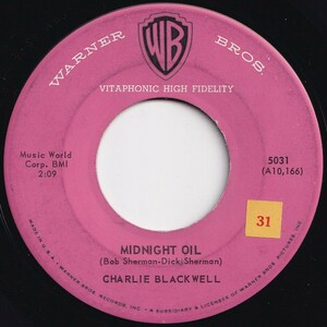 Charlie Blackwell Midnight Oil / None Of 