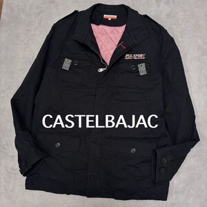 CASTELBAJAC カステルバジャック　中綿ジャケット　ジャケット　アウター　上着　L LL XL ブラック　 ブルゾン　ライナー付き　メンズ　4