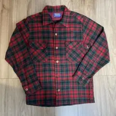 Pendleton ヴァージンウール 長袖ネルシャツ　ヴィンテージ古着　訳あり