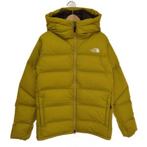 THE NORTH FACE ノースフェイス ND92215 Belayer Parka ビレイヤーパーカ ダウンジャケット ミネラルゴールド ポーチ付き Lサイズ 584978