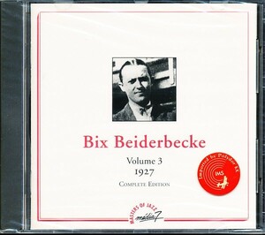 未開封新品 ビックス・バイダーベック/Bix Beiderbecke - Vol.3 : 1927　4枚同梱可能　b4NB000003HOK