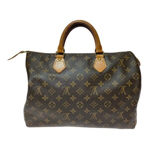 ◎◎ LOUIS VUITTON ルイヴィトン モノグラム スピーディー35 ボストンバッグ ハンドバッグ M41524 ブラウン 傷や汚れあり