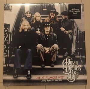 ■THE ALLMAN BROTHERS BAND■オールマンブラザーズバンド■Live At Fillmore West Closing Night 27th June 1971 / 2LP / 歴史名盤 / レコ