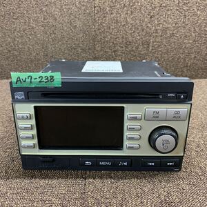 AV7-238 激安 カーステレオ HONDA 39100-SZH-J5 123000-14500101 CD FM/AM 通電未確認 ジャンク