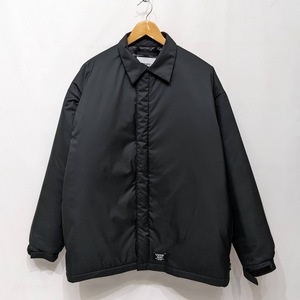 WTAPS ダブルタップス STOCK MAN JACKET 中綿ジャケット 232TQDT-JKM06 ブラック 3