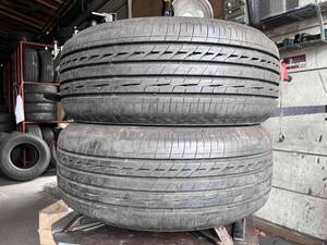 ●送料安い●エアチェック済●　225/55R16　ブリヂストン　レグノGR-XⅢ　2021年製　バリ山2本 　京都交換OK