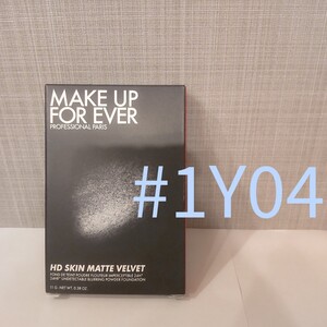 MAKE UP FOR EVER / メイクアップ フォー エバー HDスキン マットベルベットコンパクト #1Y04 11g