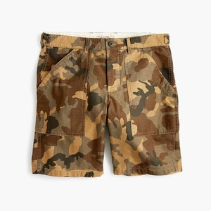 SALE！【未着用 新品】 サイズ: W29 WALLACE & BARNES ウォレス&バーンズ camp short 「HUGE CAMO」チノ ショート パンツ カモ柄