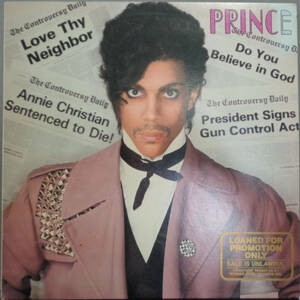 《SOUL/R&B LP》 PRINCE - CONTROVERSY (sl240921007) *us org, ポスター付属