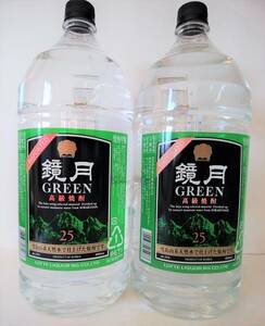 鏡月＞甲類焼酎25%【雪岳天然水】25％4000ml