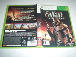 中古 XBOX360 Fallout New Vegas フォールアウト ニューベガス 動作保証 同梱可 