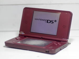 M11534 端子清掃ゲームプレイOK!! NINTENDO DSi LL ワインレッド アルコールで除菌 ペンなし ゆうパック 60サイズ0610 