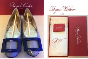 新品未使用 限定色 Roger Vivier ロジェ ヴィヴィエ　 バレエ フラットシューズ　37.5