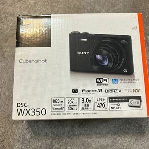 ソニー SONY デジカメ カメラ デジタルスチルカメラ DSC-WX350 cyber-shot サイバーショット 黒 ブラック 通電未確認 バッテリー無し