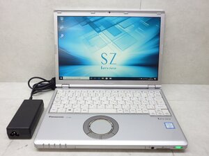 ☆1円☆第7世代☆CF-SZ6RDYVS☆Core i5 2.60GHz/8GB/SSD256GB/累積11940/高解像度1920×1200/無線/Bluetooth/カメラ/Office/DtoD領域☆