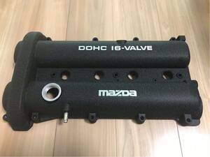 ■■■プロの仕上げ ロードスター NA8C 1028 M2仕様 黒結晶塗装 ヘッドカバー カムカバー タペットカバー 下取り無し