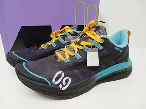 [KA16A-71-058-1] FILA フィラ WAVELET ALPHA EVANGELION LIMITED エヴァンゲリオン UFW20012 スニーカー サイズ29cm ブラック 中古