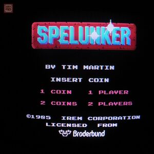 1円〜 アイレム/irem スペランカー SPELUNKER インスト純正 動作確認済【20