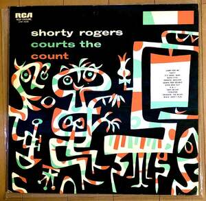 ショーティ・ロジャース・コーツ・ザ・カウント Shorty Rogers / Courts the Count LP MONO 