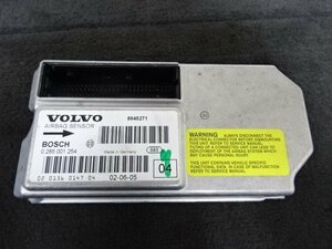 C/HK10■VOLVO V70 LA-SB5244W (ボルボ 02y前期) エアバックコンピューター 8645271 (SRS モジュール コントロールユニット)