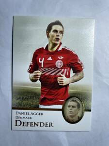 futera UNIQUE 2013 DEFENDER DANIEL AGGER BESE CARD 009 フテラ ユニーク ダニエル アッガー デンマーク リバプール